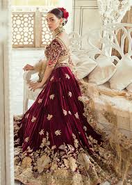 Zaynah In 2020 Pakistani Bridal Dresses Asian Wedding Dress Bridal Lehenga Red