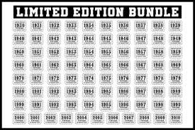 Download and upload svg images with cc0 public domain license. 1930 2010 Limited Edition Bundle Graphic By Colorsplash Creative Fabrica In 2020 Vintage 1944 Limited Editions Graphic Design Projects