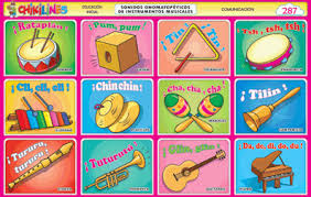 Disfruta coloreando los diferentes dibujos de instrumentos musicales que las componen. Sonidos Onomatopeyicos De Instrumentos Musicales Deberes De Los Ninos Material Didactico Para Ninos Contaminacion Ambiental Para Ninos