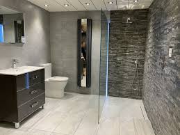 Bathroom design ideas with slate floors. Grey Tile Slate Bathroom Main Bathroom Ideas Slate Bathroom Shower Screen