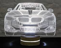 3d Led Masa Lambasi Araba 2016 Dekorblog Led Art Deco Lamba