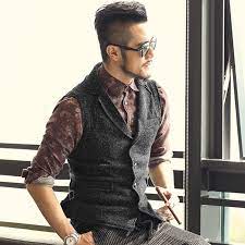 Now you can wear a fashionable suit and look amazing. 2017 Men Retro Knitted Suit Vests British Style Men Waistcoat Wedding Dress Vests Men Slim Casual High Quality Dress Vests New Dress Vests Men Suit Vestsuit Vest Style Aliexpress