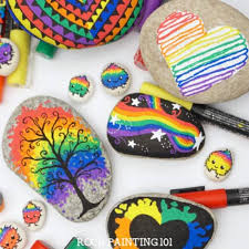 18 Beautiful Rainbow Rock Painting Tutorials That Will Make Amazing Rocks Make some rainbow art and crafts children love rainbows and making rainbow art is no exception.