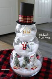 How To Turn Dollar Store Fishbowls Into The Cutest Christmas Decoration Cute Christmas Decorations Dollar Store Christmas Decorations Storing Christmas Decorations