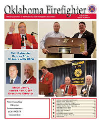 Oklahoma Firefighter August 2018 by Oklahoma State Firefighters Assoc