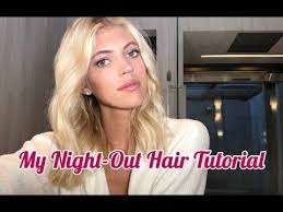 my night out hair tutorial devon