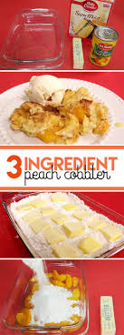 It has glorious sweetened peaches on the bottom and cakey goodness on top, all baked up in a casserole dish. He Lays Cold Butter In A Dish Of Cake Mix What S Beneath That This Looks So Good Cobbler Recipes Dump Cake Recipes Cake Mix Recipes