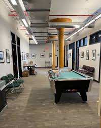 Inside … The Pitt Press there are lots of books, and a pool table(?) |  University Times | University of Pittsburgh