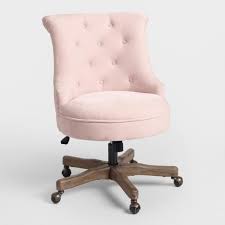 Blush Elsie Upholstered Office Chair Is It Too Much To Ask Upholstered Office Chair Cheap Office Furniture Pink Office Chair