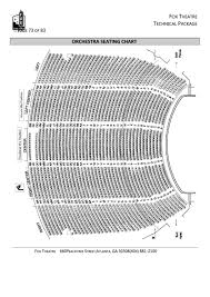 theater seating chart template best picture of chart