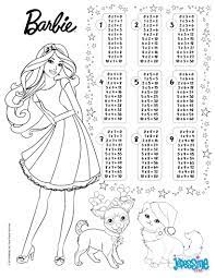 Free and printable 4 times table worksheets are available for you! School Coloring Pages Multiplication Table Barbie Barbie Coloring Pages Barbie Coloring Coloring Pages