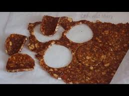 Nougatine Au Amandes Concassees طريقة تحضير النوكاتين باللوز كونكاسي Youtube Food Yummy Nougat