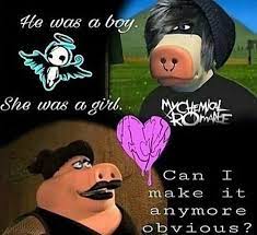 Emo Cow And Emo Dr Pig Barnyard Know Your Meme