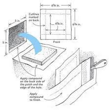 You would then sand it smooth, prime and repaint the entire surface. Eight Ways To Patch Drywall Fine Homebuilding