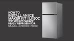 How to Install LG Ice Maker [LG Refrigerators]