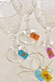 I made these custom boho drink charms for a girls night out party at home. 16 Diy Wine Glasses Charms To Add A Personal Charm To Your Party