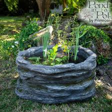 Find out which plants to choose for it, in our guide. Primrose Natural Rock Pond In A Pot Kit 83cm Water Features Garden Outdoors Tennesseegreenac Com
