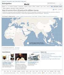 Analyzing al qaeda's network in syria. Where Al Qaeda And Its Affiliates Operate Interactive Map Nytimes Com