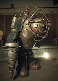 Bioshock 2 Big Daddy Costume Homemade Big Daddy Costume Steampunk Armor Bioshock Big Daddy
