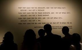 6 quotes from martin niemöller: Martin Niemoller First They Came For The Socialists Holocaust Encyclopedia