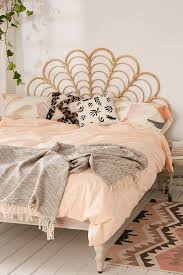 lulu rattan headboard urban outfitters rattan bed home decor rattan headboard