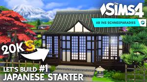 Weitere ideen zu japanische häuser, traditionelles japanisches haus, haus. Nur 20k Japanese Starter Haus 1 Bauen Nur Mit Die Sims 4 Ab Ins Schneeparadies Youtube