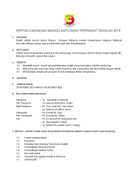 The making of poster kami benci dadah. Kertas Cadangan Minggu Anti Dadah Peringkat Sekolah 2015