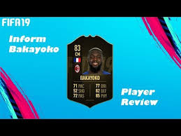 His overall rating is 83. Bakayoko Is Back Fifa Forums