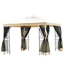 10 X 10 Patio Wedding Party Gazebo Shelter Gazebo Shade Sail Sun Sail Shade