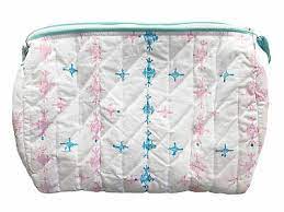 Check spelling or type a new query. Roberta Roller Rabbit Women S Mint Lilac Quilted Toiletry Bag 50 Nwt Ebay