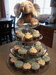 Elephant As Cupcake Stand Top Peanut Baby Shower Elephant Baby Shower Theme Elephant Baby Showers