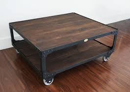 Best choice products 44in modern industrial style rectangular wood grain top coffee table w/ metal frame, 1.25in top best choice products 4.2 out of 5 stars with 27 ratings Industrial Wood Top Coffee Table Hollywood Studio Set Coffee Table Retroworks