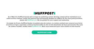 See here for advertising opportunities on huffpost uk. Buzzfeed Closing Huffpost Canada S Operations 23 Workers Affected National Newswatch