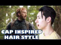 Avengers Endgame Special How To Get Captain America Steve Roger Hairstyle Youtube