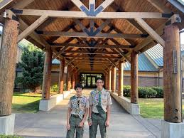 BSA T182 Eagle Scouts Ashton Lamie and Levi Salgado