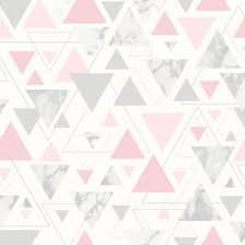 Chantilly Geometric Marble Triangle Wallpaper Pink Grey Debona 5013 Cover your walls or use it for diy projects with unique designs from independent browse our selection of pink geometric wallpaper and find the perfect design for you—created by our community of independent artists. chantilly geometric marble triangle wallpaper pink grey debona 5013