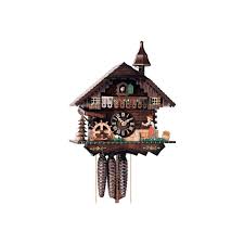 Large Vintage German Black Forest Swiss Movement Musical Cuckoo Wall Clock  | Chairish