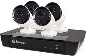 Check the swann security app reviews for ios and android. Amazon Com Swann Home Security Poe Camera System 5mp Hd 8 Channel 4 Bullet Cameras Indoor Outdoor Wired Surveillance Cctv Nvr Color Night Vision With 2tb Hard Drive Swnvk 875804 Swnvk 875804 Us Camera