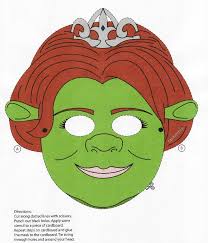 Pin By Bobbie Snyder On Drawing In 2020 Shrek Masks Crafts Preschool Art