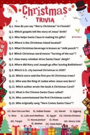 Test your christmas trivia knowledge in the areas of songs, movies and more. 100 Christmas Trivia Questions Answers Meebily