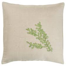 Botanisk Kissenbezug Beige Blatt Grun Handarbeit Ikea Deutschland Kissenbezug Kissen Ikea