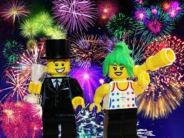 Lego Happy New Year Minifigure Scene By Legoland Discovery Center Chicago Lego Lego Minifigs Lego Models