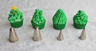 Mini Christmas Tree Cupcakes Holiday Cupcakes Christmas Cupcakes Christmas Cupcakes Decoration