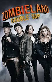 In addition to blasting several zombies to bits, stone got to whack bill murray (playing bill murray) with a golf club. Emma Stone Zombieland Double Tap Promo Poster Celebmafia