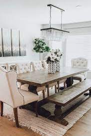 20 Gorgeous Farmhouse Dining Room Inspirations Chaylor Mads Modern Farmhouse Dining Room Modern Farmhouse Dining Farmhouse Dining Room Table