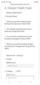 Apa yang membedakan alamat dan alamat domisili/ktp? Suroboyofess En Twitter Titipan Cak Onok Sg Tau Nggawe Npwp Via Online Gak Iki Opoo Yo Rek Kok Npwp Suami Harus Diisi Gaiso Di Skip Padahal Gurung Nduwe Suami Gak