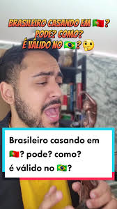 ➡️ Brasileiros podem casar em Portugal? Sim, brasileiros podem casar em  Portugal. Tanto entre sim como com um português, 🔹️ vale destacar que  devem estar residindo no país há pelo menos 30 dias e ter ...