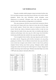 Check spelling or type a new query. Doc Uji Normalitas Dan Homogenitas Data Ellyna Hafizah Academia Edu