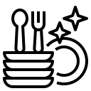 Seasoning icon pans lightly scrub pan wash your pan in hot, soapy water with a sponge, cloth, or gentle scrubber. Dishwasher Icons 936 Free Vector Icons
