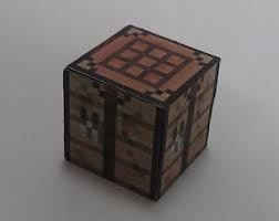 3d Crafting Table Supersized Minecraft Project Minecraft Blocks Minecraft Lego Minecraft